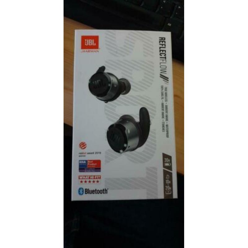 Jbl reflect flow. Sport oordopjes. Draadloos.