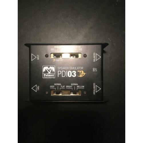 Palmer PDI-03JB (Joe Bonamassa) Speakersimulator/Di-Box