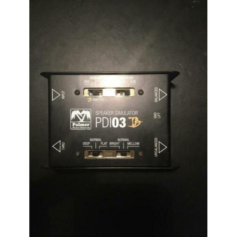 Palmer PDI-03JB (Joe Bonamassa) Speakersimulator/Di-Box