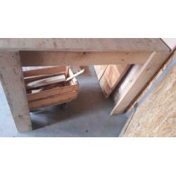 Grote werktafel 120x244