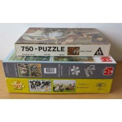 2 Puzzels Cornelis Jetses / Ot en Sien - 1000 stukjes - nr.5