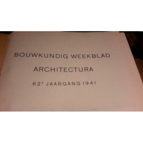 Bouwkundig weekblad Architectura 1941