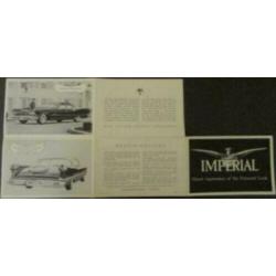 1957 Chrysler Imperial Brochure USA