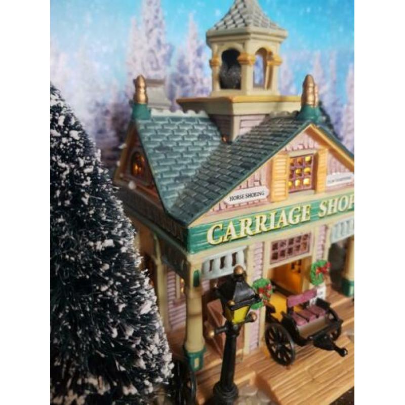Lemax Carriage Shop kerstdorp kersthuisjes