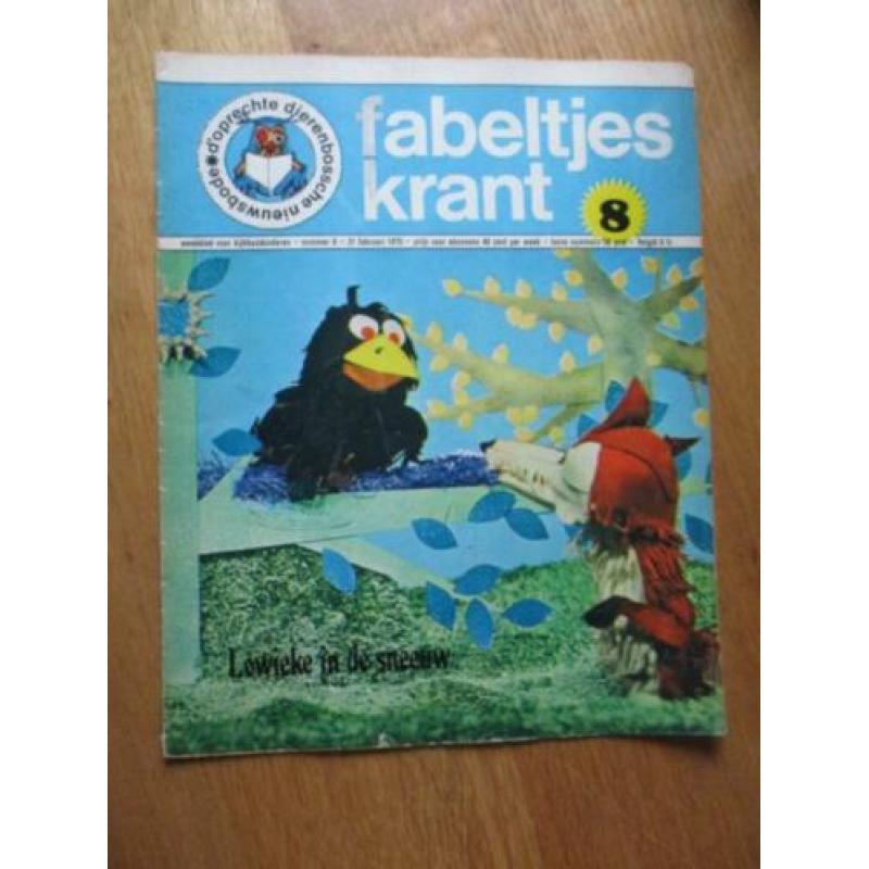 Fabeltjeskrant weekbladen nummer 6t/m24, 07-02tot20-06 1970