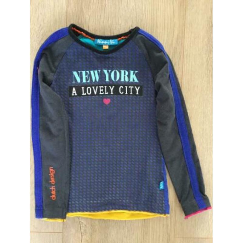 Ninni vi longsleeves en vestje maat 98/104