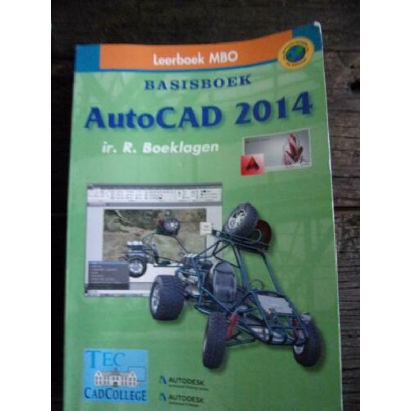 MBO-BASISBOEK,,AUTOCAD 2014,en opdrachtboek