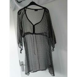 Expresso transparante blouse maat 44