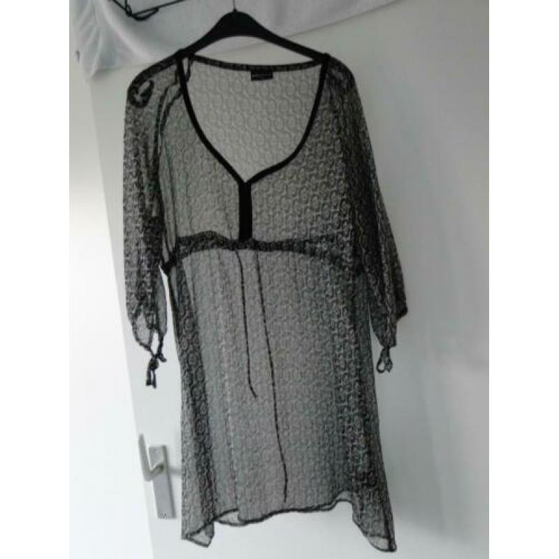 Expresso transparante blouse maat 44