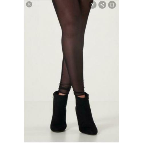 Cora Kemperman tule legging zwart maat M