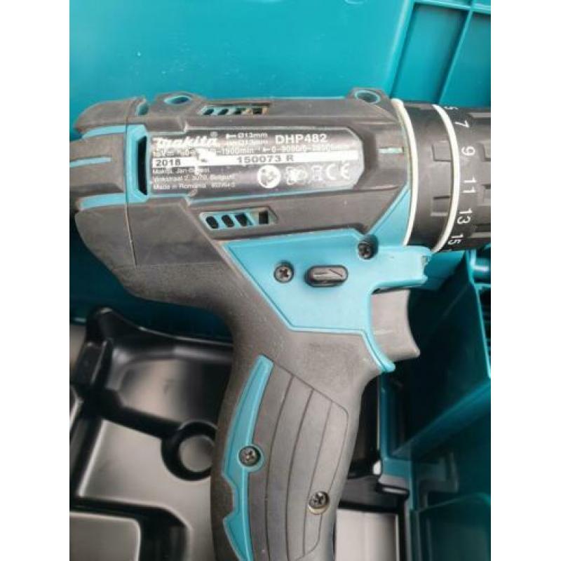Makuta set dtd152+dhp482+lader+2x3Ah accu+M-box