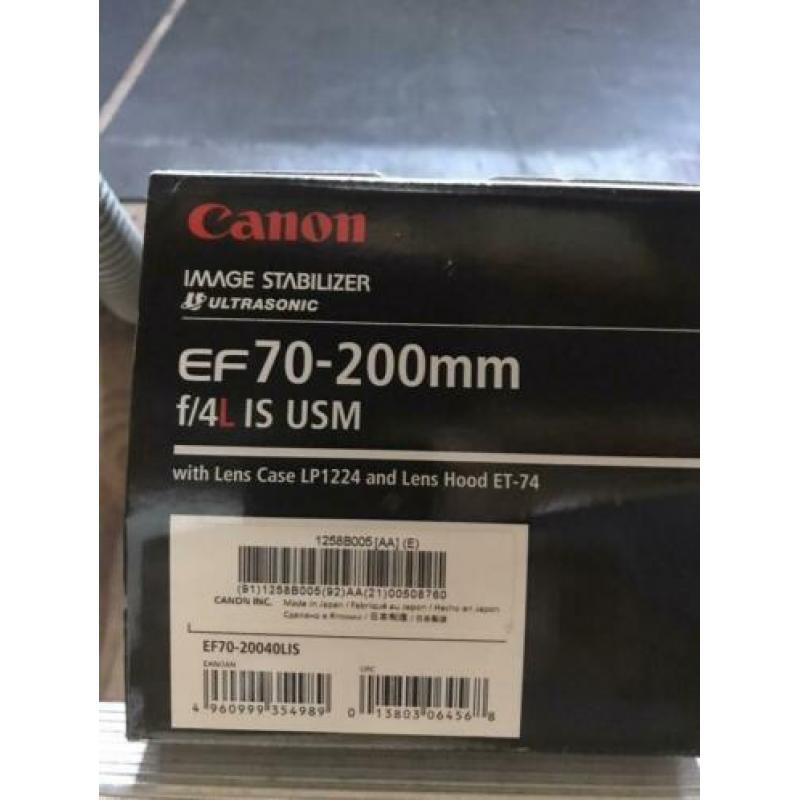 Ef 70/200mm f/4 L is usm voor canon