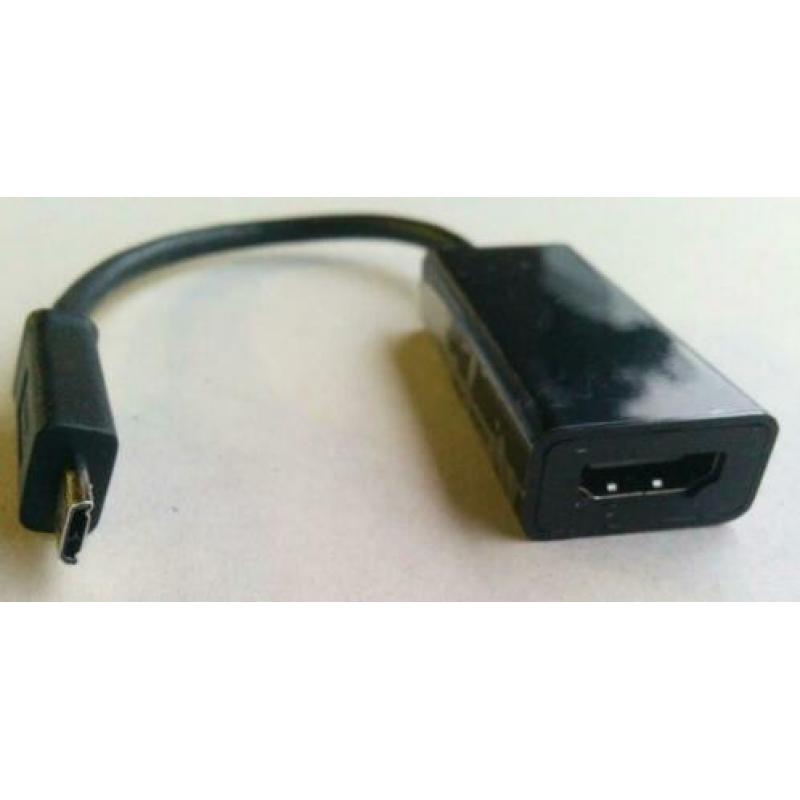 MHL adapter; MHL male - HDMI output + Micro USB B