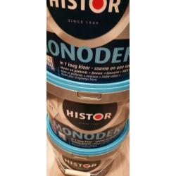 Histor monodek blanc Wit, 3 volle emmers