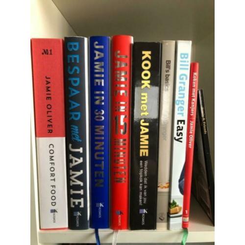 Jamie Oliver en Bill Granger kookboeken