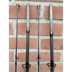 2x B-carp Power Grip 12ft 2.75lb in nieuwstaat