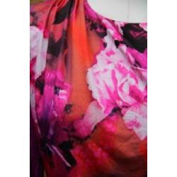 Longsleeve fuschia Rio Flowers mt M