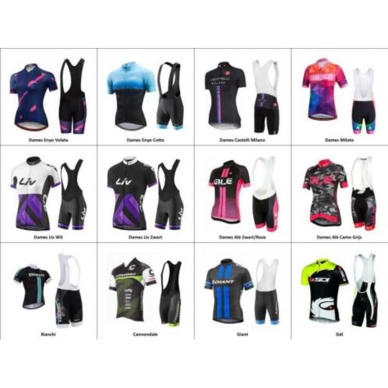 2018 Team BMC wielerkleding wielerset - direct leverbaar