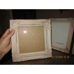 5 brocante Houten Fotolijsten