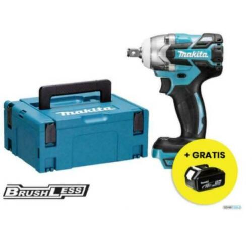 MAKITA ACCU SLAGMOER 18v SLAGMOERSLEUTEL + GRATIS 5.0AH ACCU