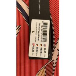Rood shirtje met kaartjes Expresso maat L