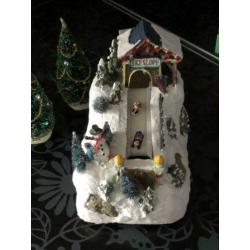 Kerst skibaan
