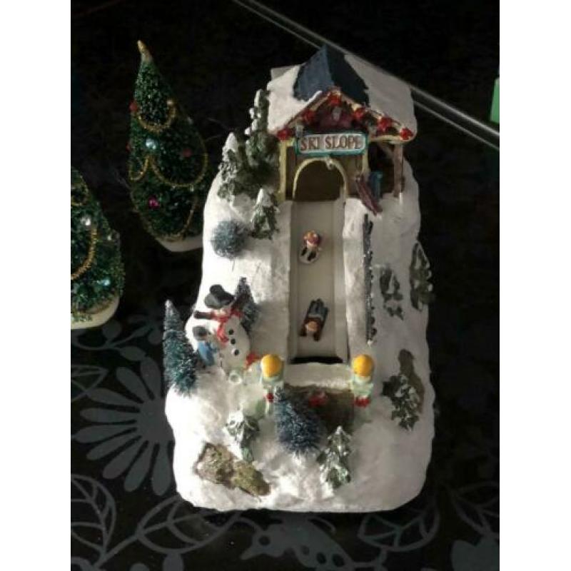 Kerst skibaan