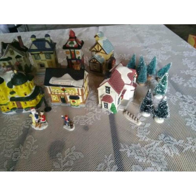 Miniatuur huisjes Fortune Island. Een hele serie