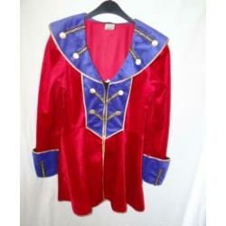 Mooie rood/paars/gouden MARKIES/VENICE/LAKEI jas
