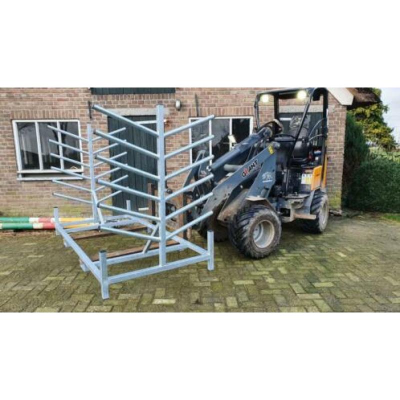 Mobiel gegalvaniseerd opberg rek springbalken