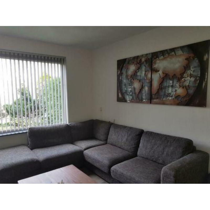 Hoekbank met lounge gedeelte + love seat Henders & Hazel