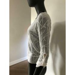 Sarah Pacini top ecru apart 36-38