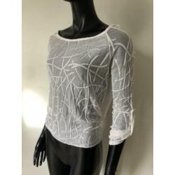 Sarah Pacini top ecru apart 36-38