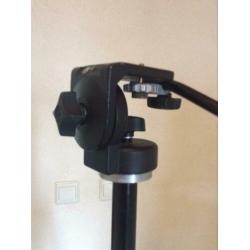 Manfrotto proffesioneler tripod + balhoofd en Cullman dolly