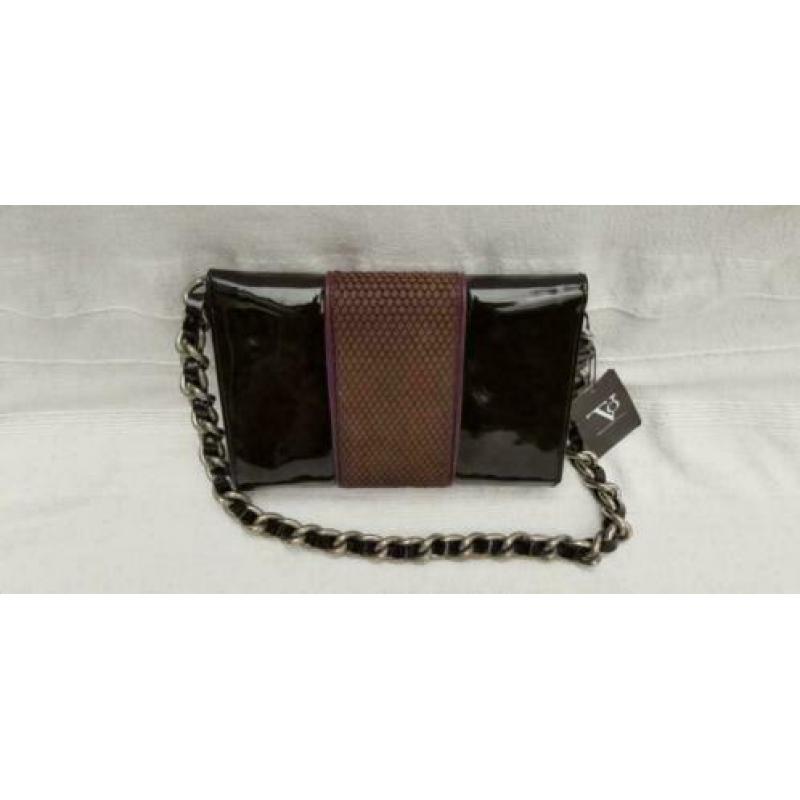 E356 TOV ESSENTIALS clutch / schoudertas nieuw met kaartje