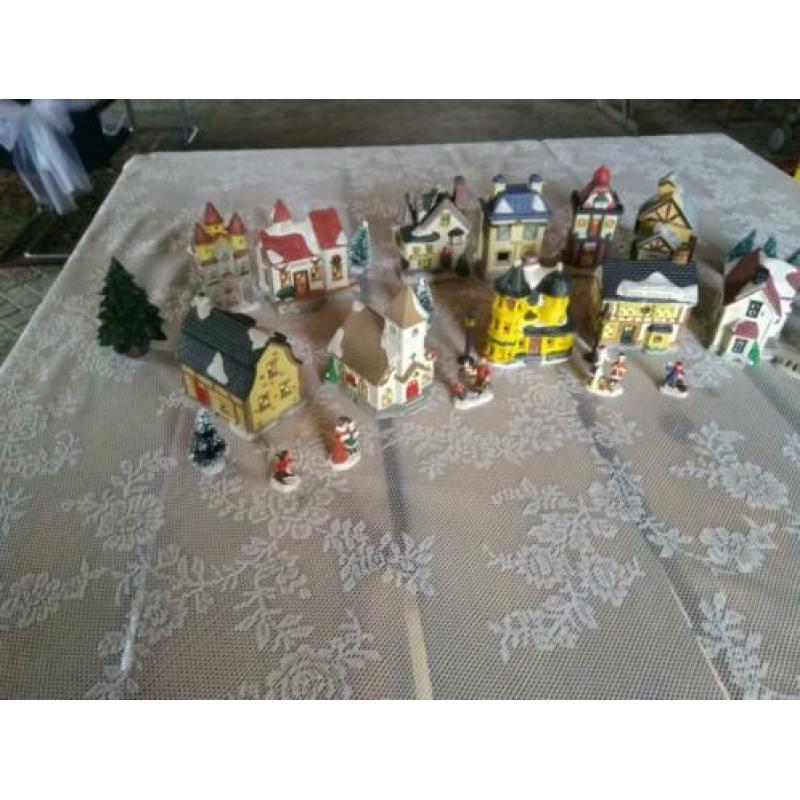 Miniatuur huisjes Fortune Island. Een hele serie