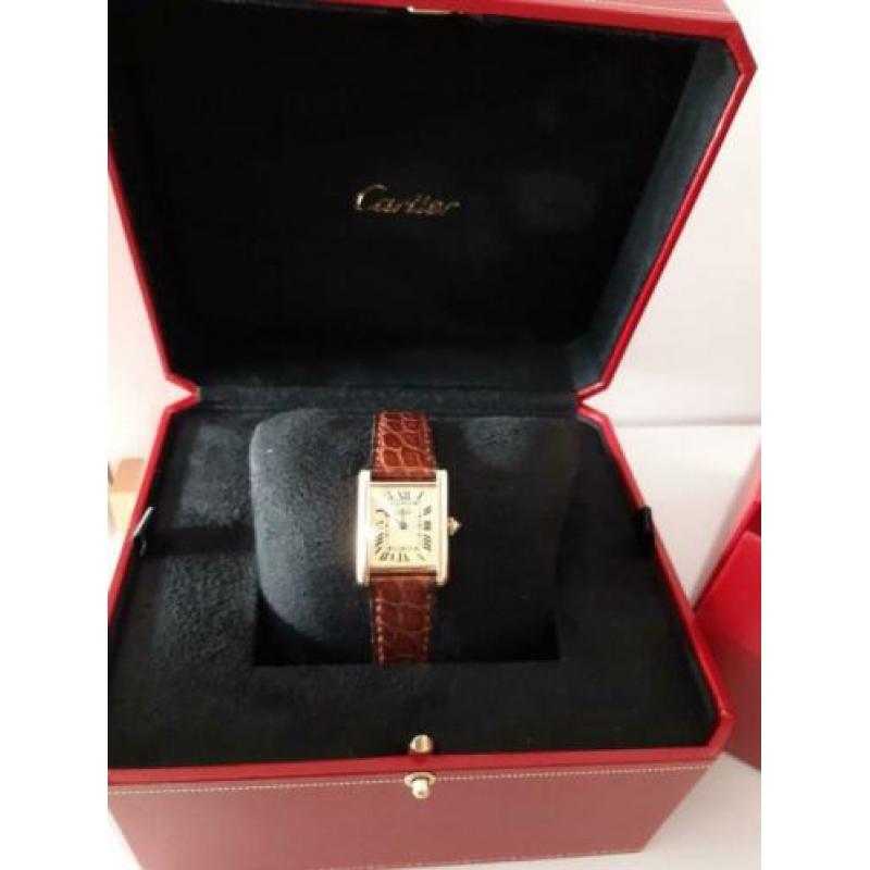 Cartier Tank Vermeil