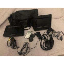Portable DVD speler voor in de auto