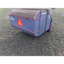 Imants veegmachine blad gras werktuig minitrekker trekker