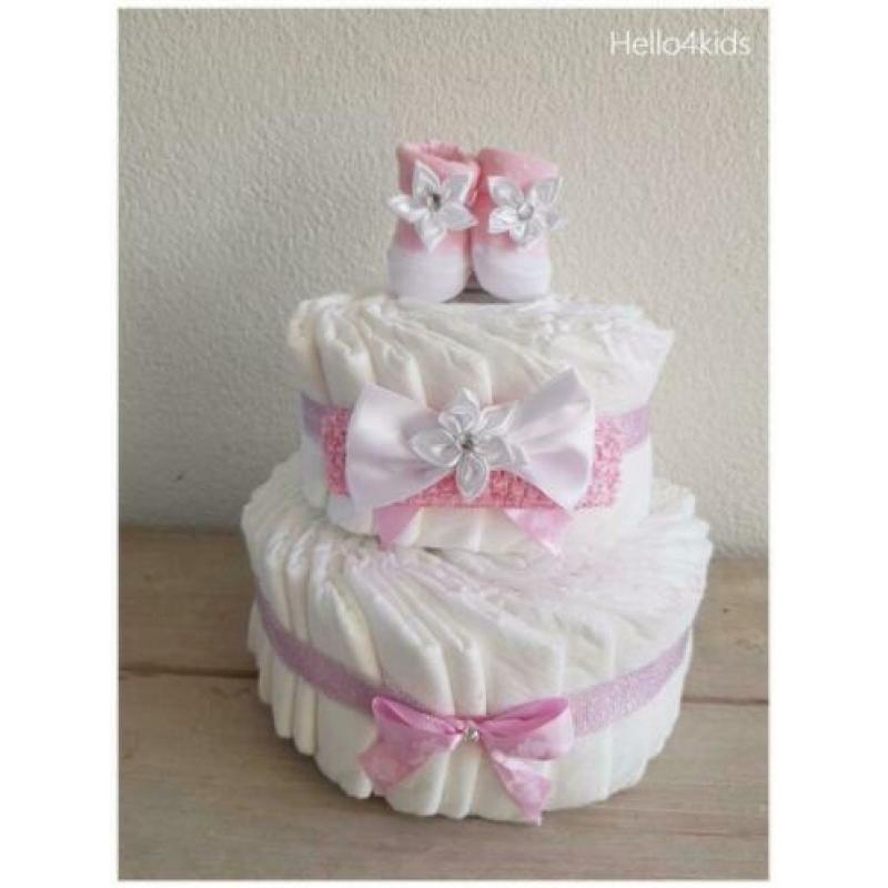 luiertaart kraamcadeau omslagdoek doop doopdeken