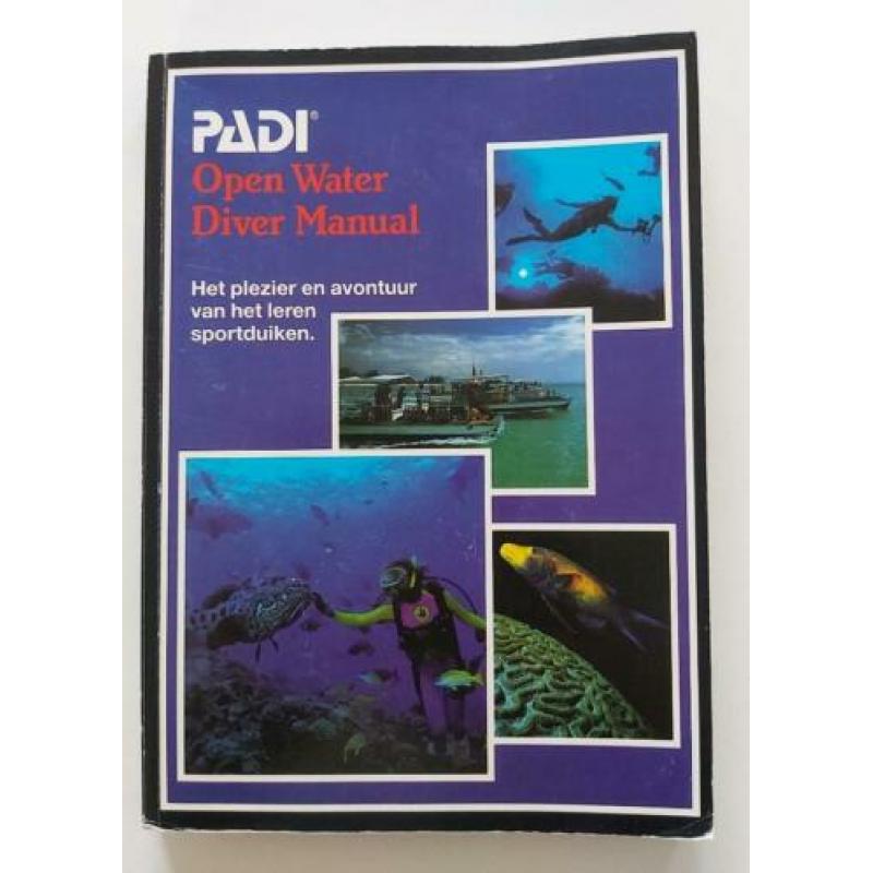 PADI - Open Water Diver Manual (Dutch Edition) incl. RDP