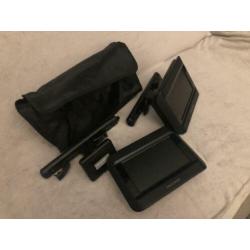 Portable DVD speler voor in de auto