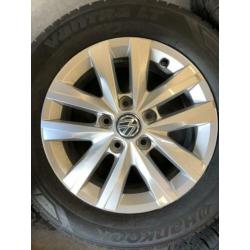 origineel 16 inch vw transporter t5 t6 velgen met zomerbande