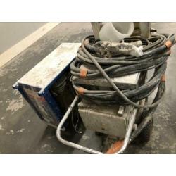 HAMA Spackspuitmachine + H1100 Compressor