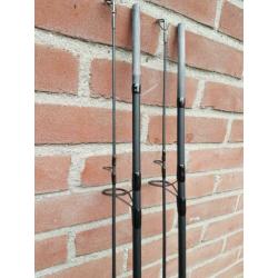2x B-carp Power Grip 12ft 2.75lb in nieuwstaat