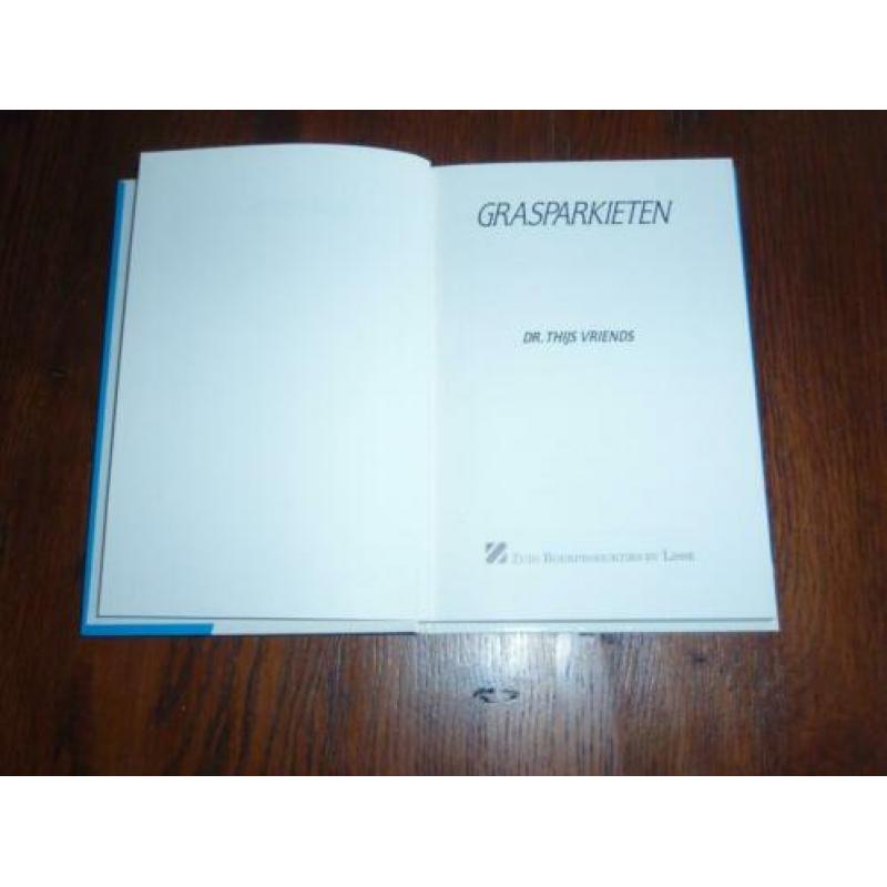 ??Het standaardboek over Grasparkieten, Dr.Thijs Vriends,