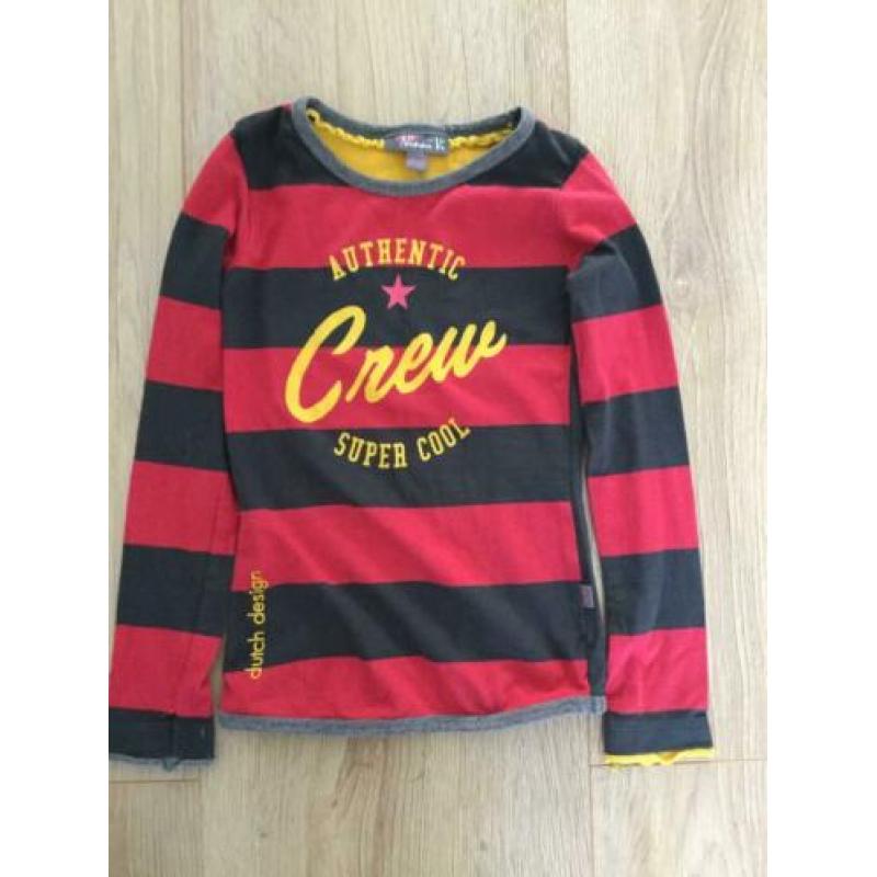 Ninni vi longsleeves en vestje maat 98/104
