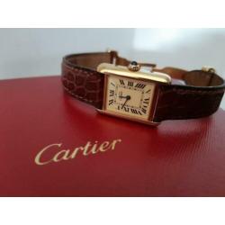Cartier Tank Vermeil
