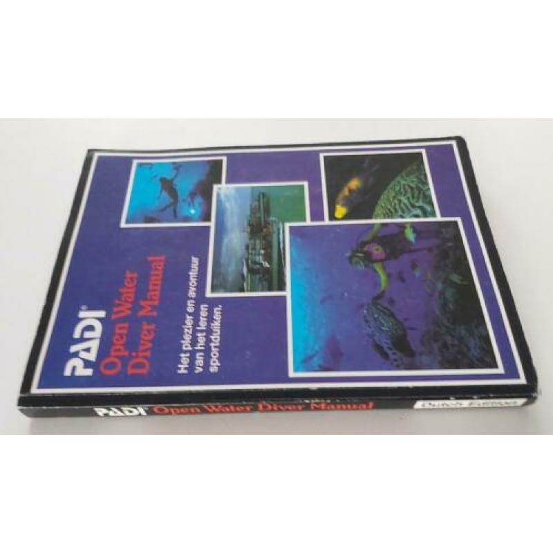 PADI - Open Water Diver Manual (Dutch Edition) incl. RDP