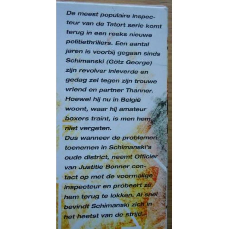 De originele DVD-box van de TV-serie "Tatort: Schimanski".